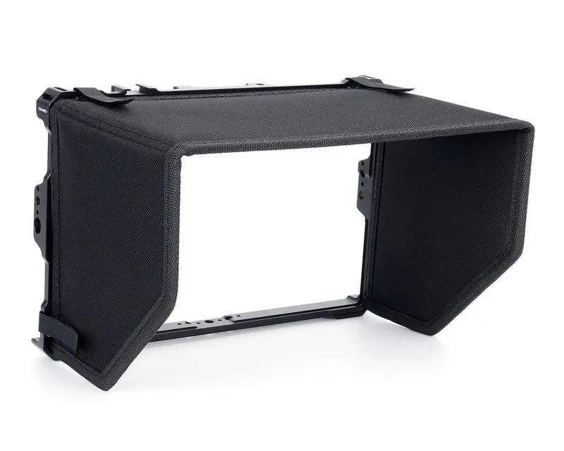 Kit de cage FEELWORLD pour moniteur de terrain S10 avec interfaces d'extension multiples et pare-soleil, entièrement en alliage d'aluminium, 2005