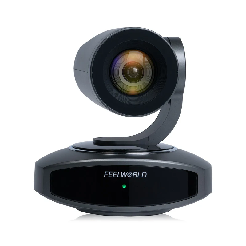 Caméra PTZ 4K FEELWORLD 10K4X Zoom optique 10X Suivi IA HDMI USB Télécommande IP POE pris en charge