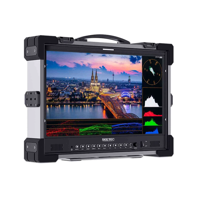 SEETEC P215 PRO-CO Moniteur de diffusion de protection portable haute luminosité 21.5 pouces 1000nit avec SDI HDMI