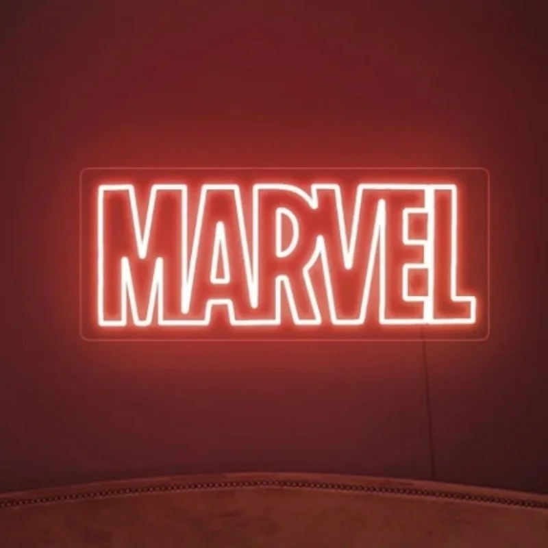 Néon Mural - Marvel Logo