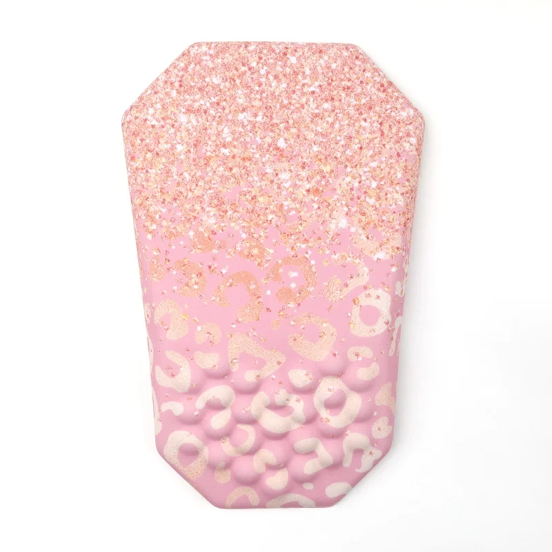 Tapis de Souris Ergonomique - Rose Paillette