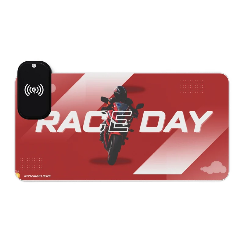 Tapis de Souris Personnalisé - RGB recharge induction sans fil