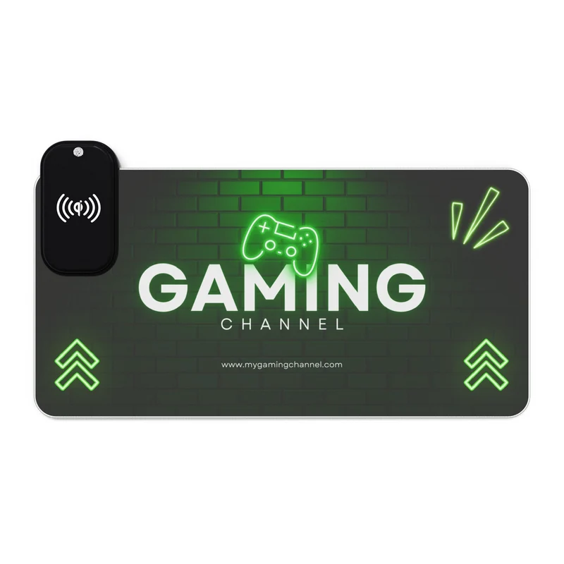 Tapis de Souris Personnalisé - RGB recharge induction sans fil