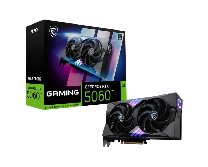MSI GeForce RTX 5060 Ti 16G GAMING