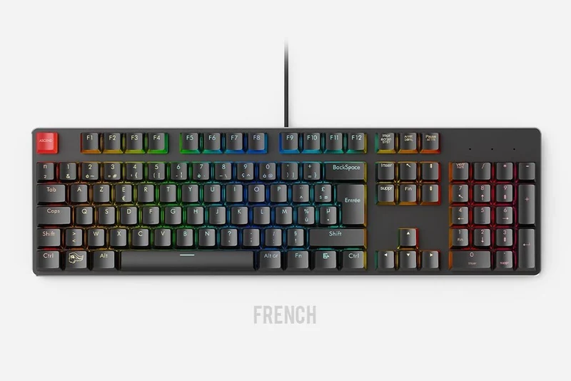 Glorious ISO Mechanical Keyboard Keycaps