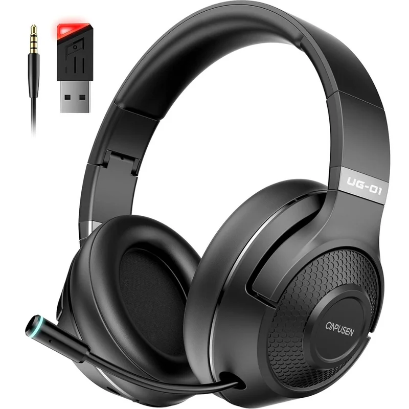 Casque PS5 Sans Fil Polyvalent – Son Spatial & Confort Optimal