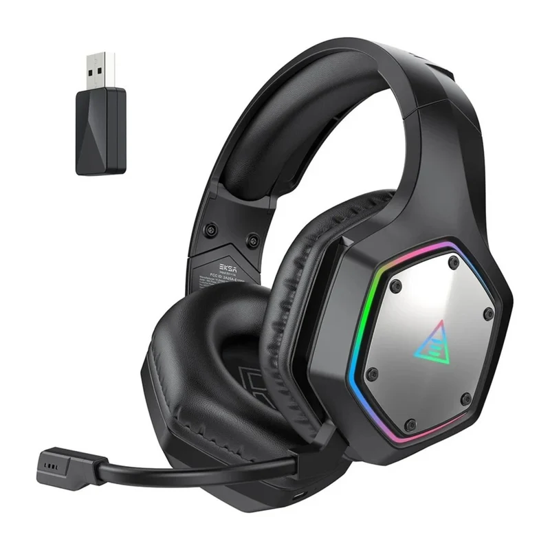 Casque PS5 Sans Fil Eksa – Son Surround 7.1 et Confort Ergonomique