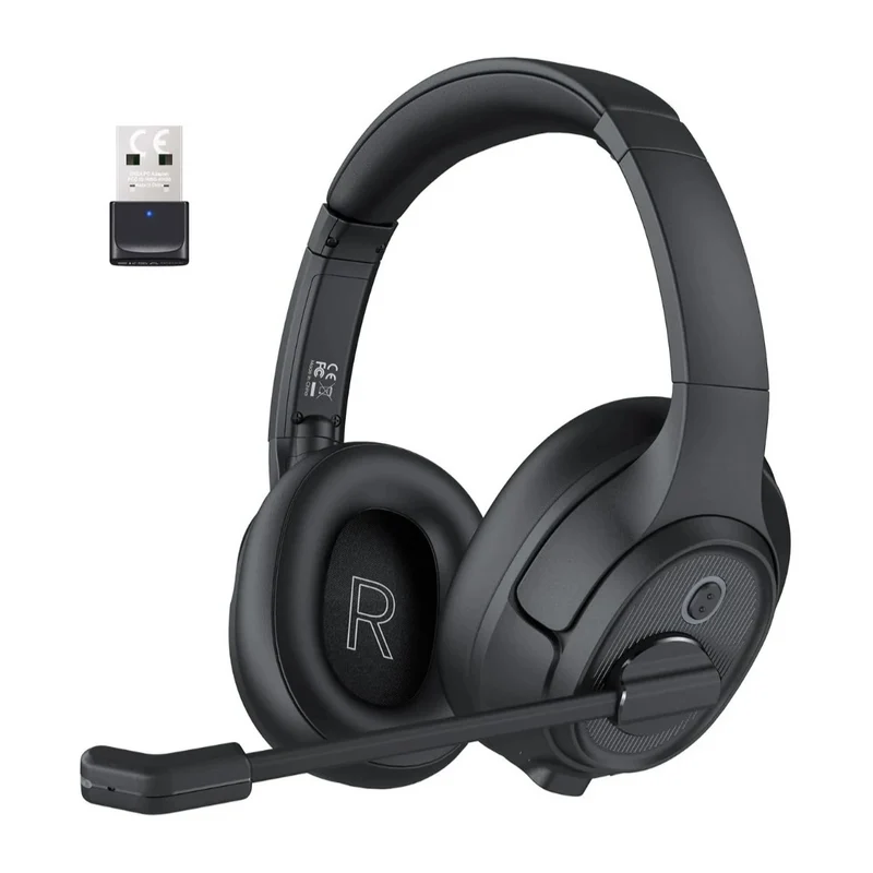 Casque Gamer Sans-Fil EKSA – Autonomie et Confort Premium