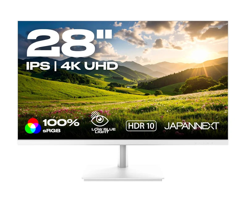 Écran PC Bureautique | 28" | IPS | 4K UHD | Blanc