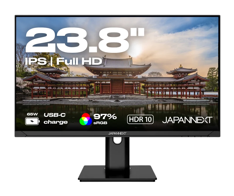 Écran PC Bureautique | 23.8" | IPS | Full HD | USB-C (+ charge 65W)