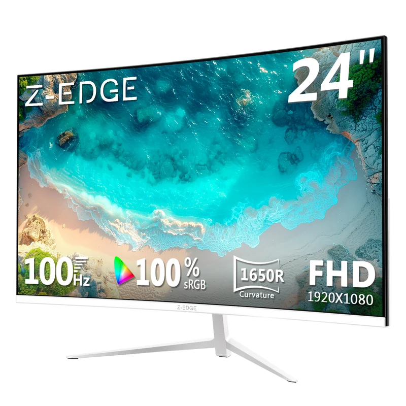 Z-EDGE U24C 24" 100Hz FHD Curved Monitor