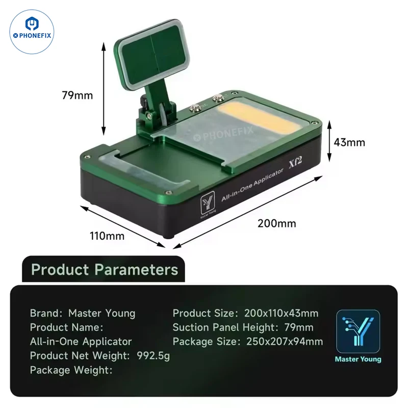 Marter Yang MY XF2 Laminateur LCD OCA - Applicateur d'écran de téléphone