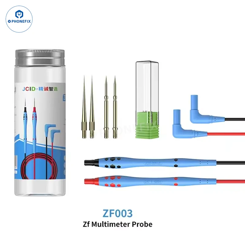 Kit de sondes multimètres ultra-fines JCID ZF003 ZF005 pour la réparation de téléphones
