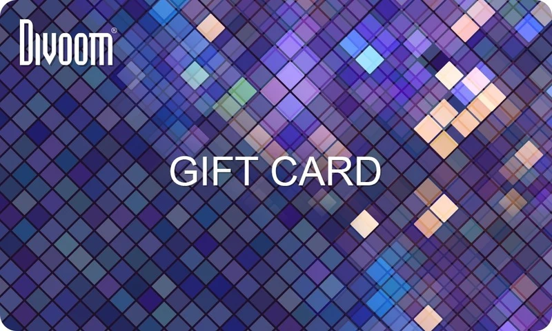 Divoom Gift Card for Pixel Art and Audio Gifts
