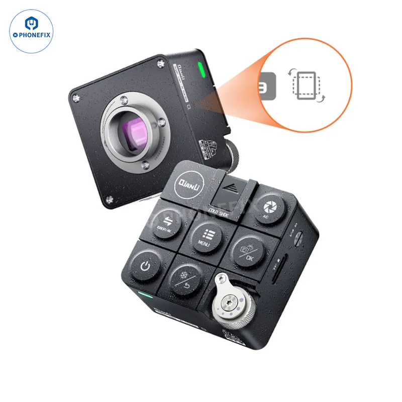 Caméra Qianli Super Cam Ai Gorilla 4K, lentille Barlow auxiliaire 0.5X 0.7X