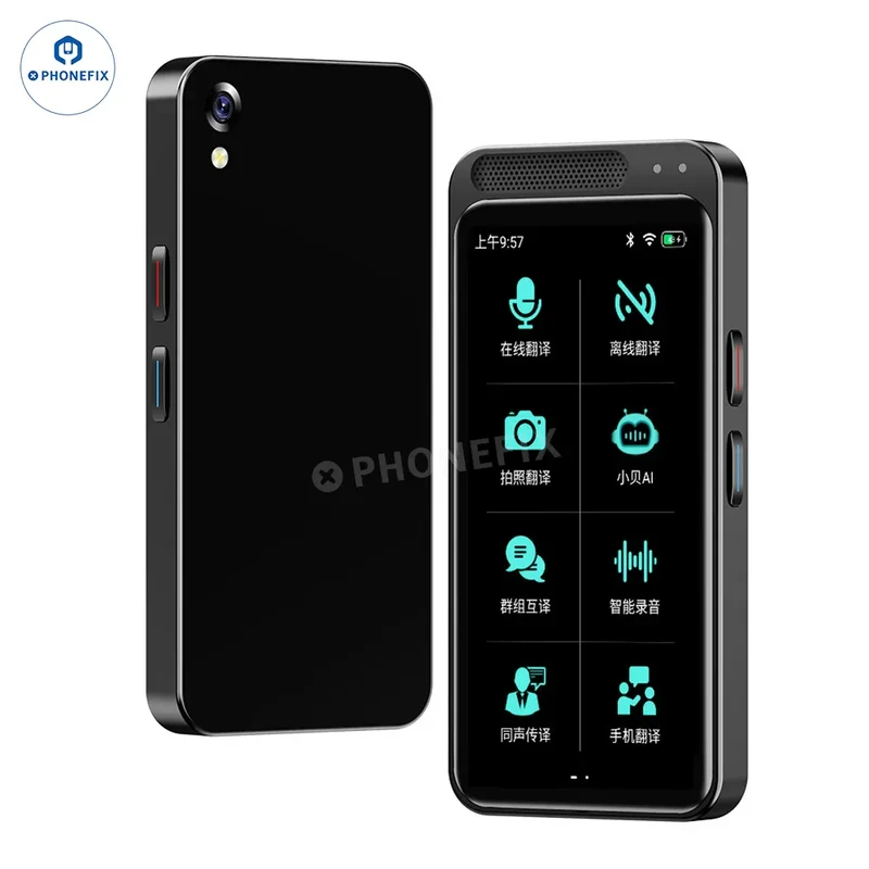 VORMOR Z6 Z8 Traducteur portable intelligent hors ligne Traduction en temps réel