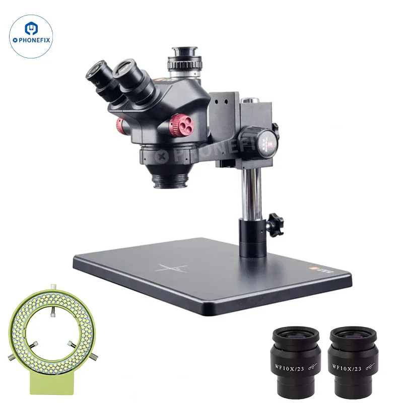 Microscope de réparation de téléphone portable YCS 7050X, zoom 7X-50X