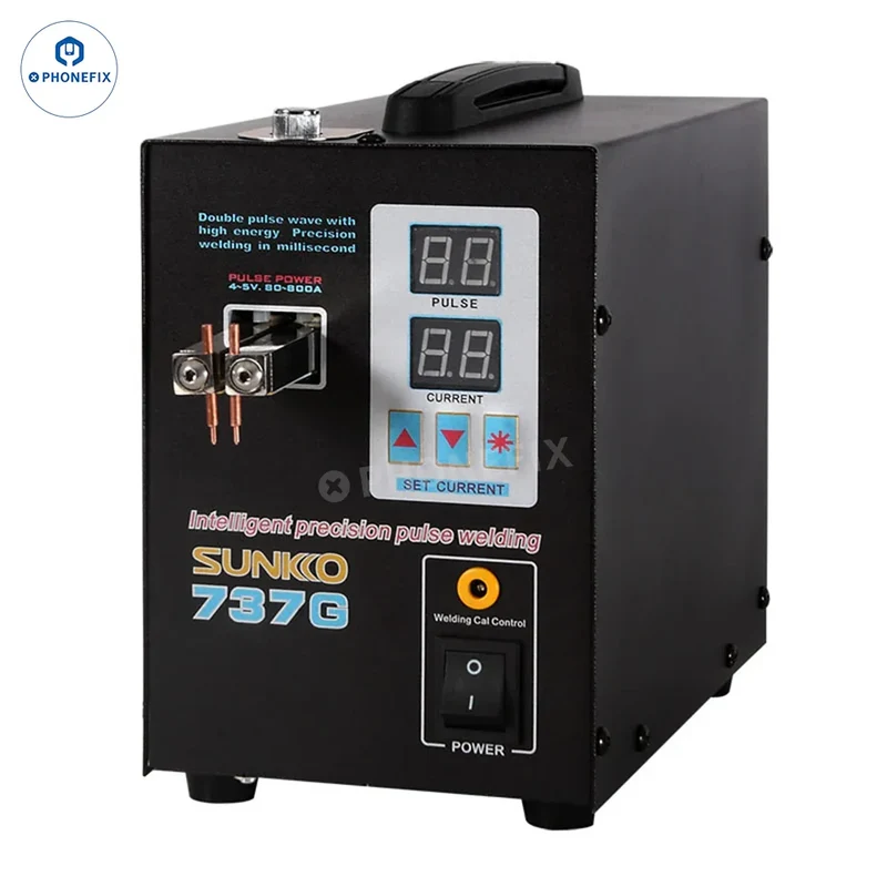 Soudeuse par points à batterie à double impulsion SUNKKO 737G 737G+
