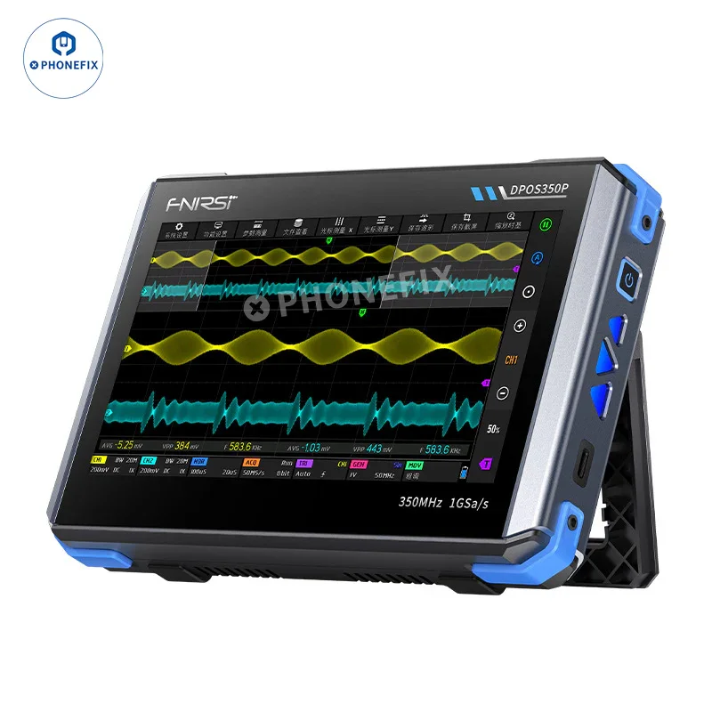 Oscilloscope tablette 350 en 4 DPOS1P, générateur de signaux 350 MHz