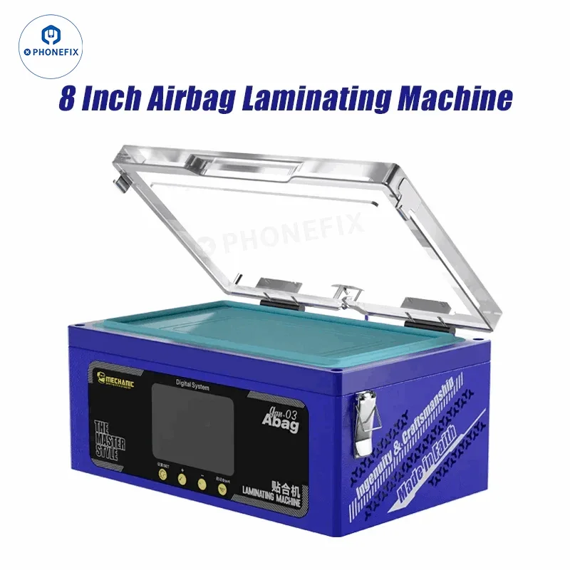 Machine à plastifier MECHANIC Gan-03 Abag pour écrans plats/à bords de 8 pouces