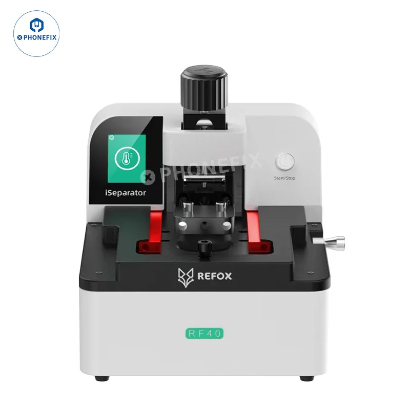 Séparateur d'écran chauffant REFOX RF40 pour iPhone X-16 Pro Max