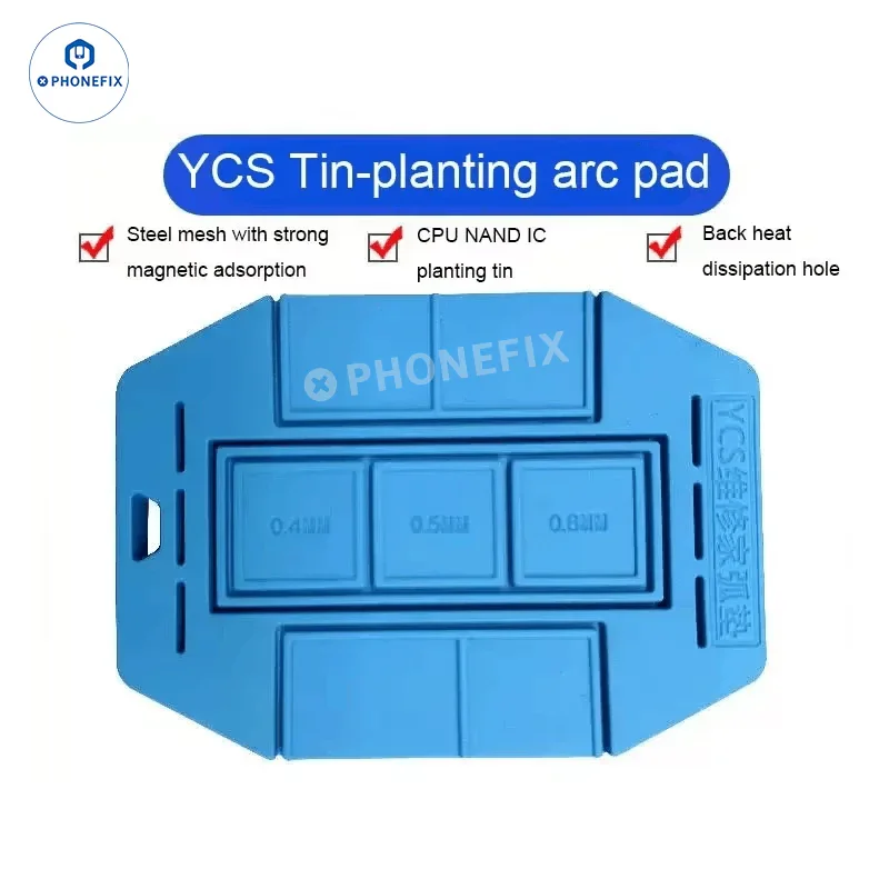 Tapis de soudage YCS Tin Planting ARC Pad BGA IC résistant à la chaleur
