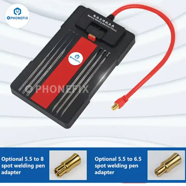 Support de batterie universel PHONEFIX W23 pour machine à souder par points