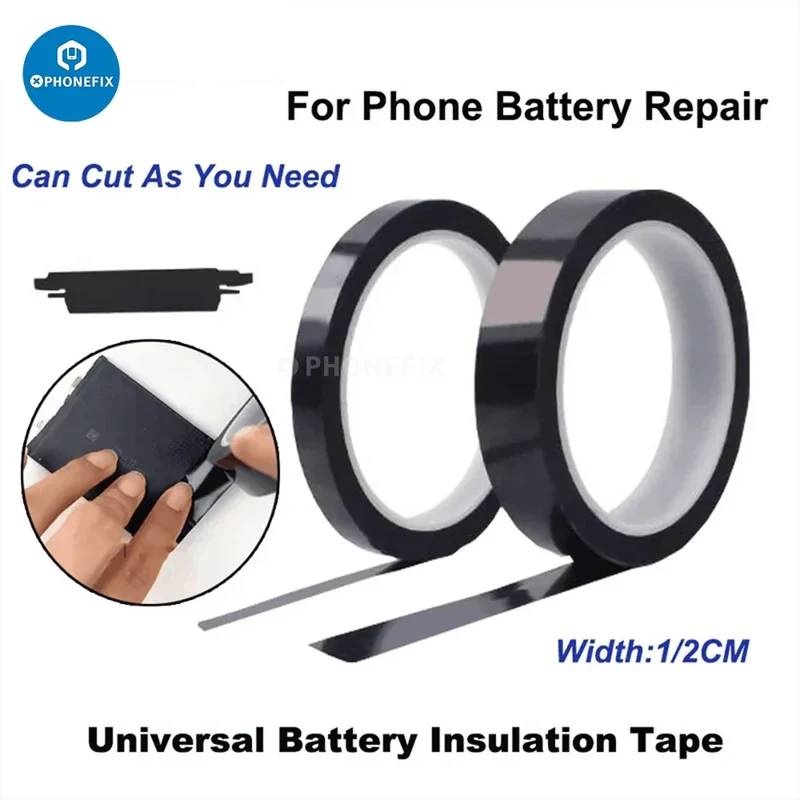 Ruban adhésif isolant universel pour batterie de téléphone, autocollant de protection pour iPhone