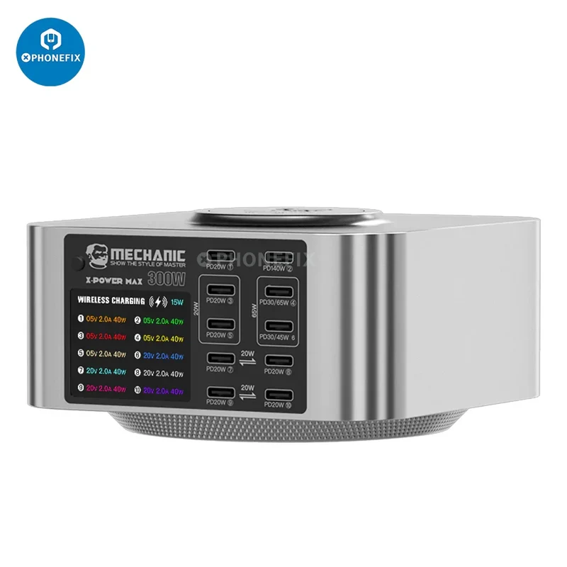 Station de charge ultra-rapide de bureau pour mécanicien X-POWER Plus Max