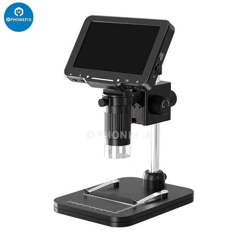Microscope numérique LP050 4.3 pouces 1000X, caméra 20 MP, enregistreur vidéo
