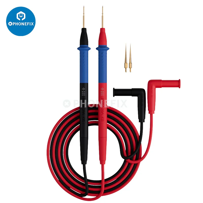 Cordons de test universels XZZ 20 A, sonde, pointe supplémentaire, stylo multimètre