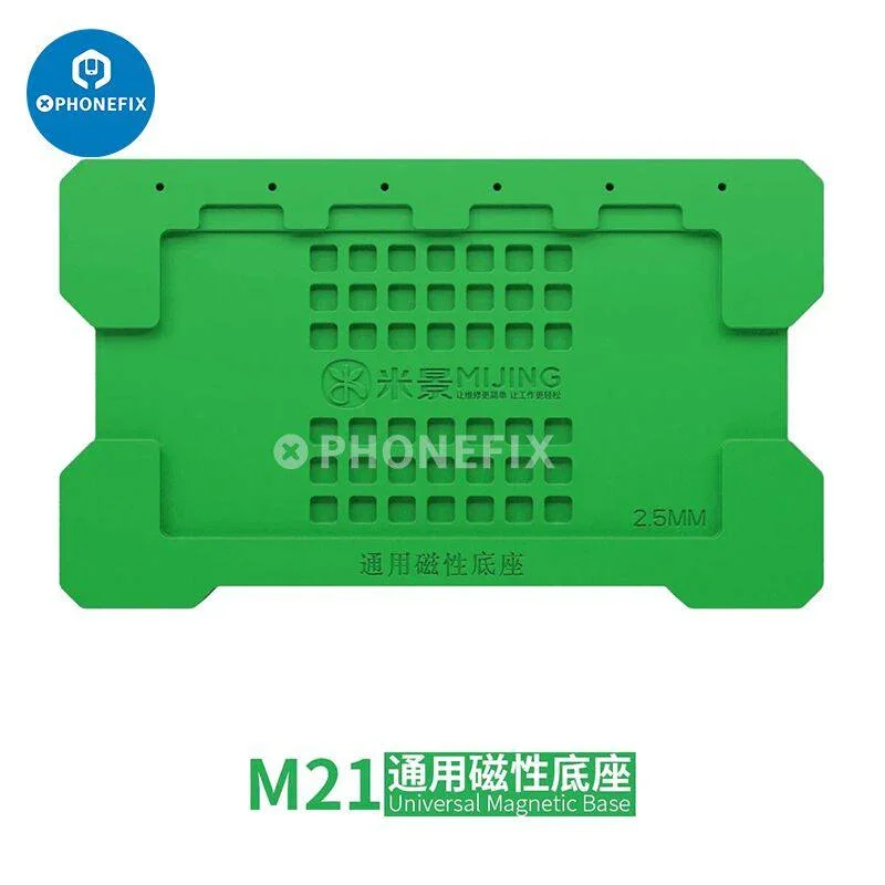 Base magnétique universelle MIJING M21 pour téléphone, outil de reballage pour cadre central