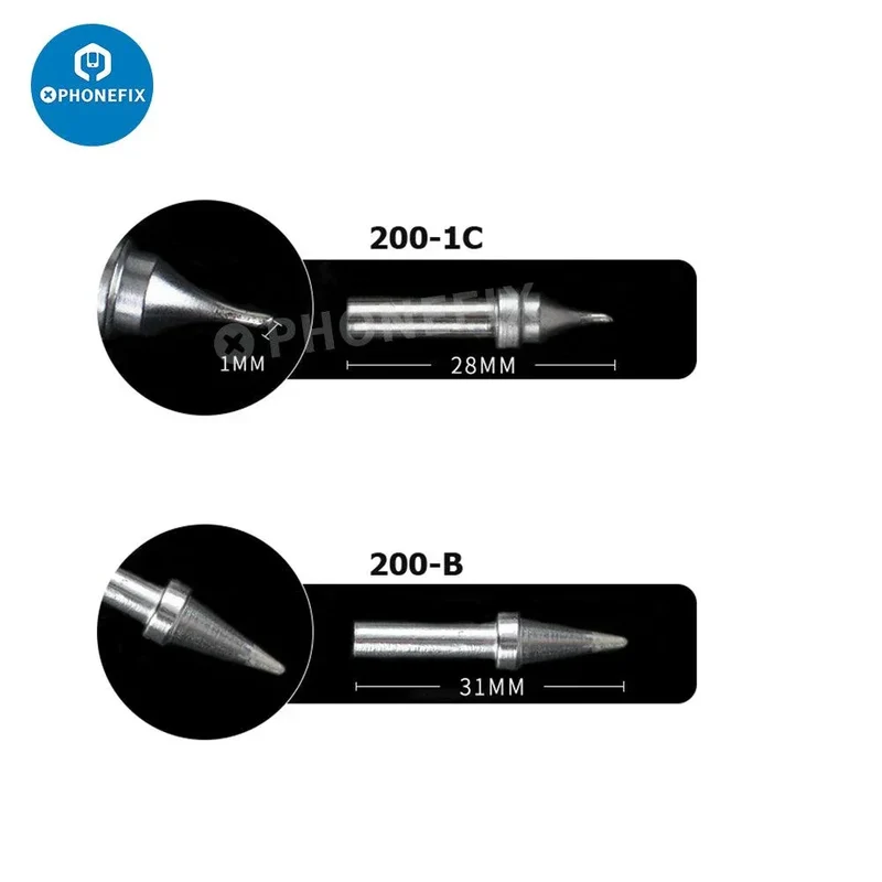 Panne de fer à souder d'origine pour poste de soudage Quick 203/H 204/H 3202