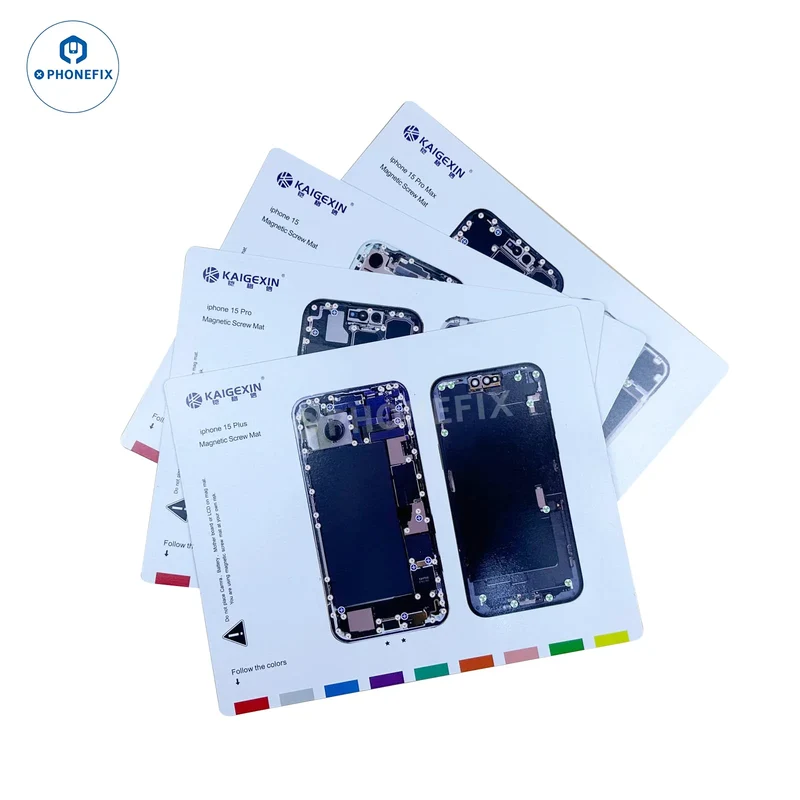 Tapis de démontage magnétique pour iPhone 8-14Pro Max