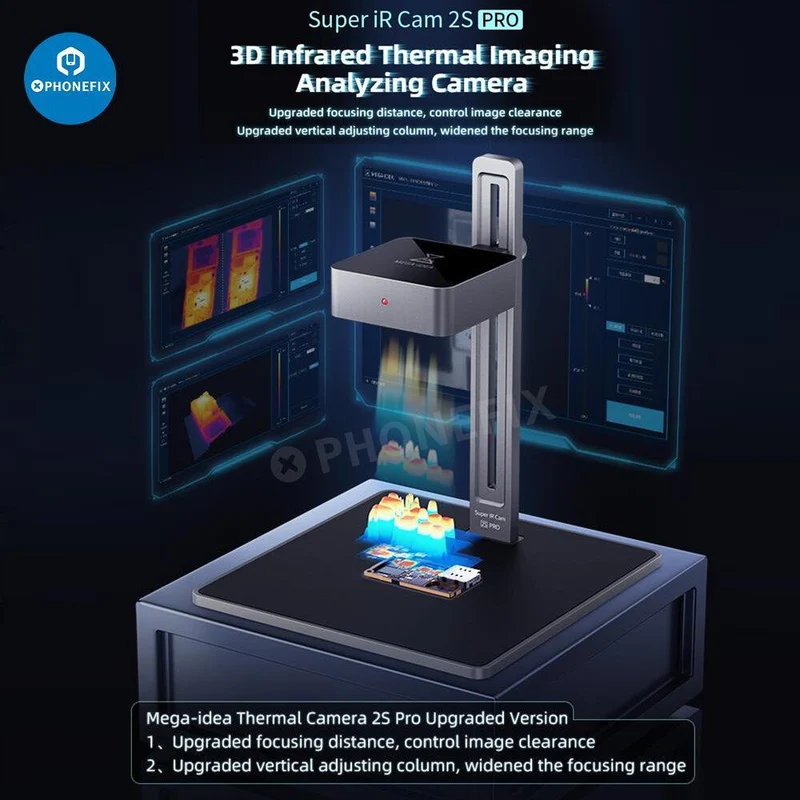 Caméra thermique infrarouge 2D Qianli MEGA-IDEA Super IR Cam 3S