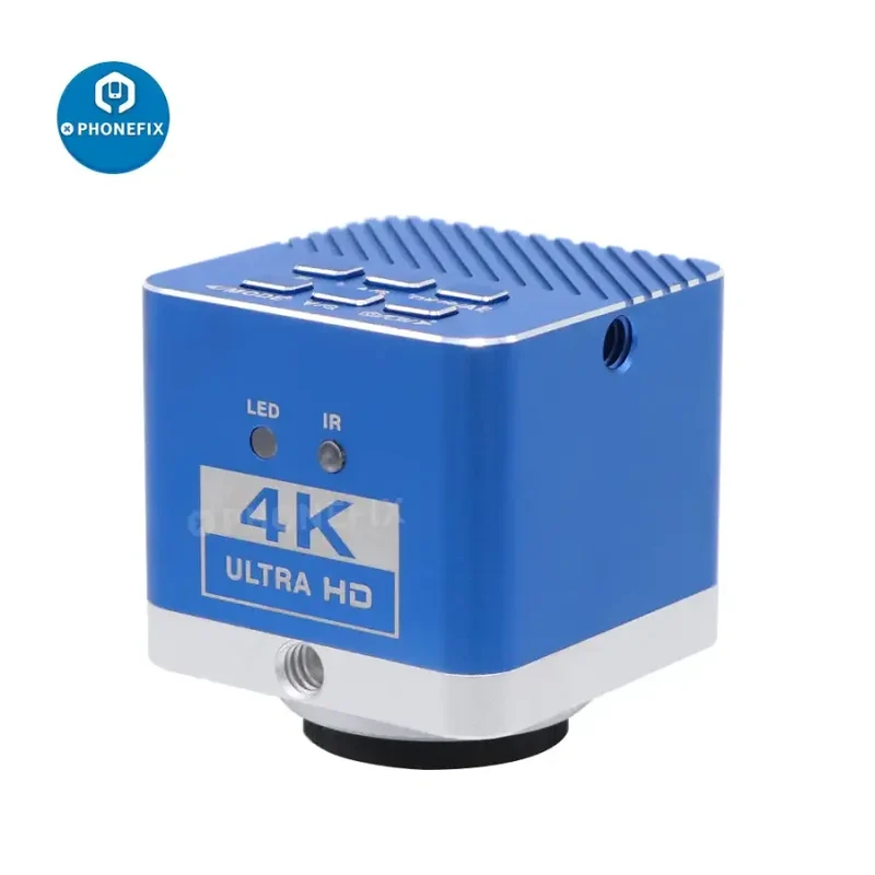 Caméra industrielle HDMI USB 4K CCD, détecteur numérique, microscope vidéo