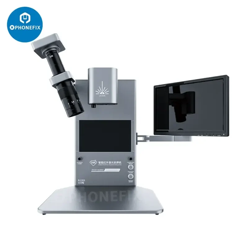 Machine de soudage laser infrarouge de démontage TBK R-2201 avec écran HD