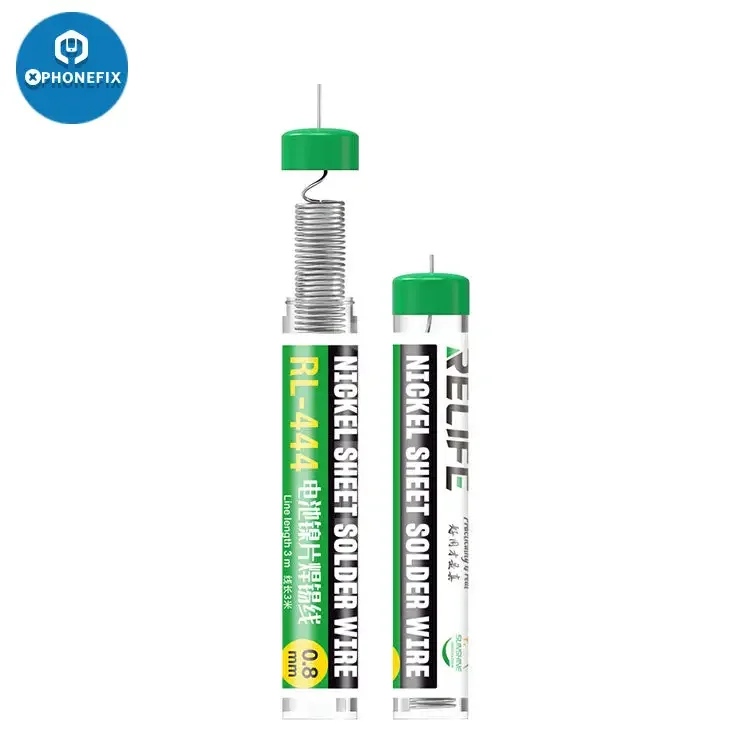 Fil de soudure au nickel pour batterie RELIFE RL-444, 0.8 mm, pour réparation
