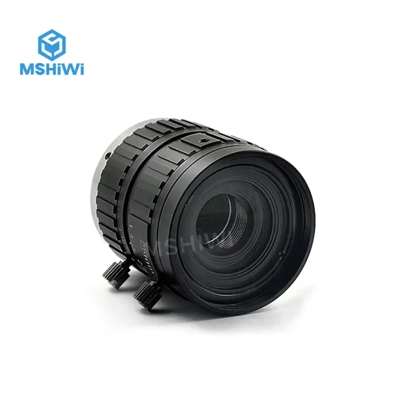 Objectif à focale fixe 5 MP f/1.4 à diaphragme manuel 25 mm, monture C 2/3"