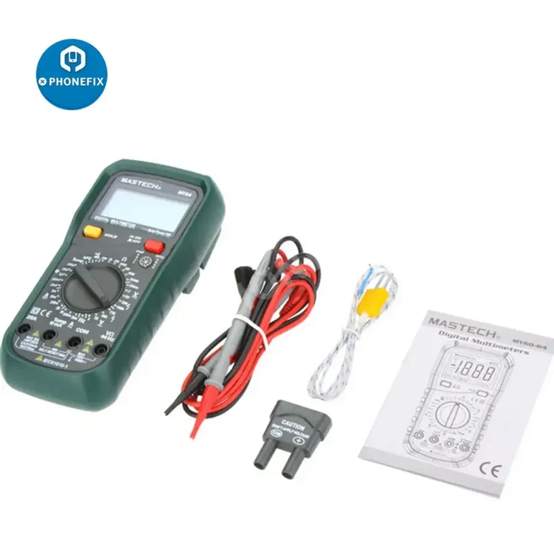 Multimètre numérique Mastech MY64, testeur de fréquence et de température