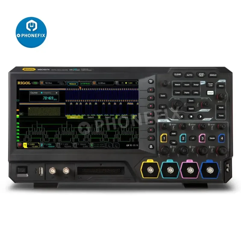 Oscilloscope numérique Rigol MSO5074 à quatre canaux 70 MHz