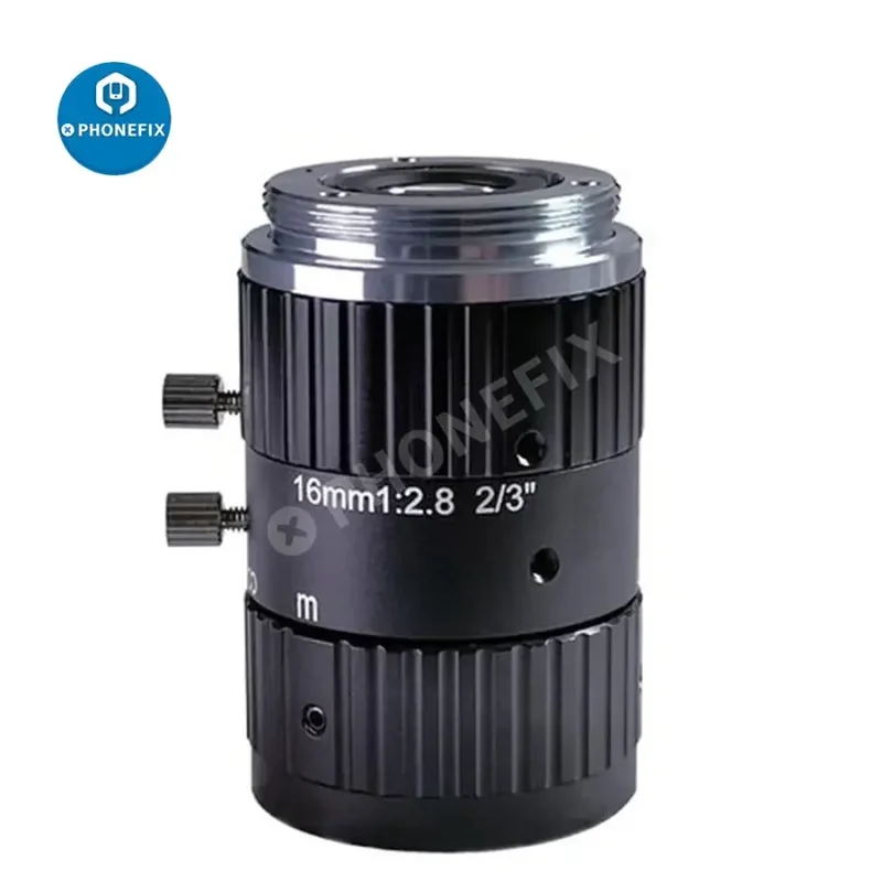 Objectif CCTV 10MP Objectif FA focale fixe 8-50 mm Objectif zoom monture C