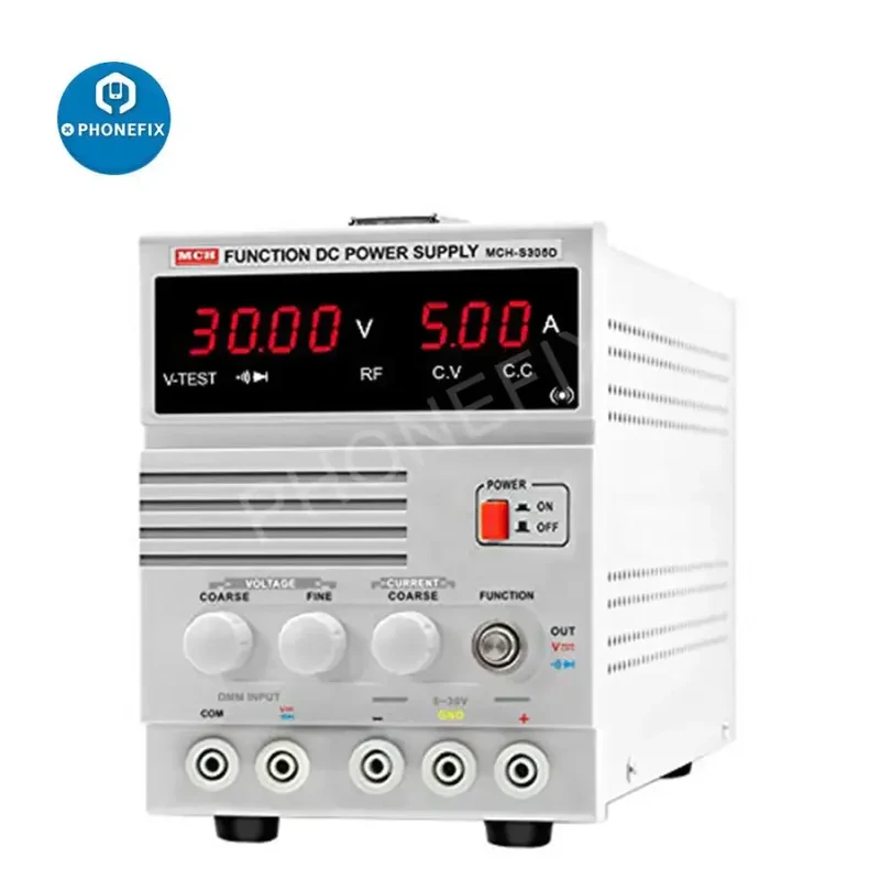 Alimentation linéaire de maintenance 30 V 5 A Mch-S305D, outil de réparation de téléphone