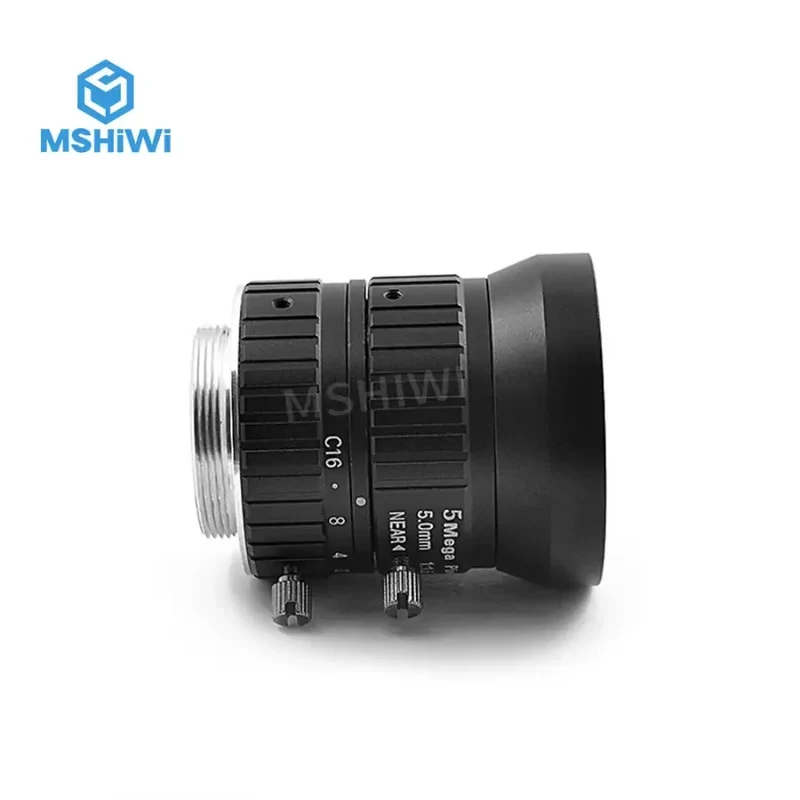 Objectif pour appareil photo industriel 5 MP F1.6 1/1.7" monture C 5 mm