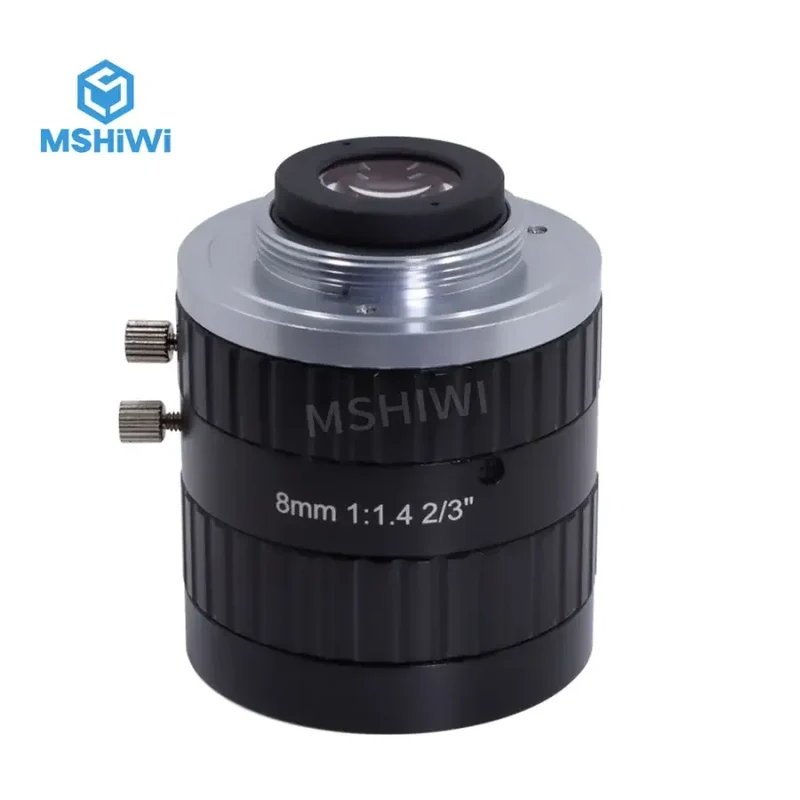 Objectif 5.0 MP monture C 8 mm 2/3" F1.4 FA pour objectifs de localisation visuelle