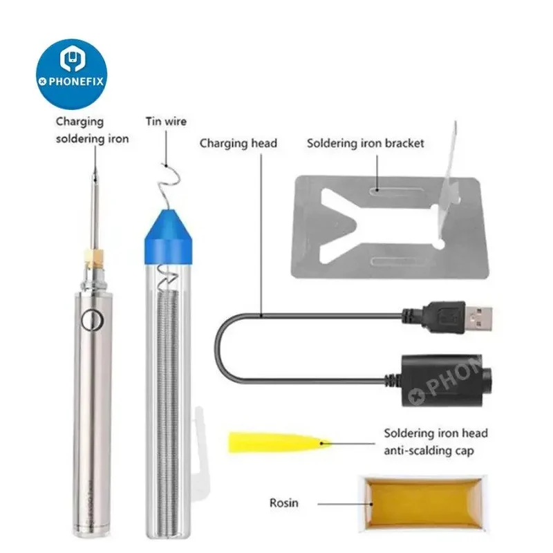 Fer à souder électrique rechargeable 5 V 8 W, stylo de soudage sans fil