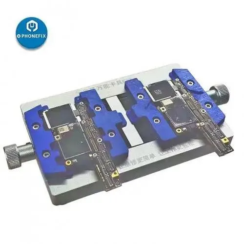 Support de soudage PCB à double arbre MJ K23 pour outil de réparation de téléphone