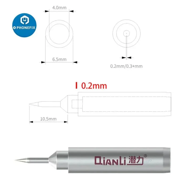 Pointes de fer à souder QianLi Universal 936 pour la retouche de soudure BGA