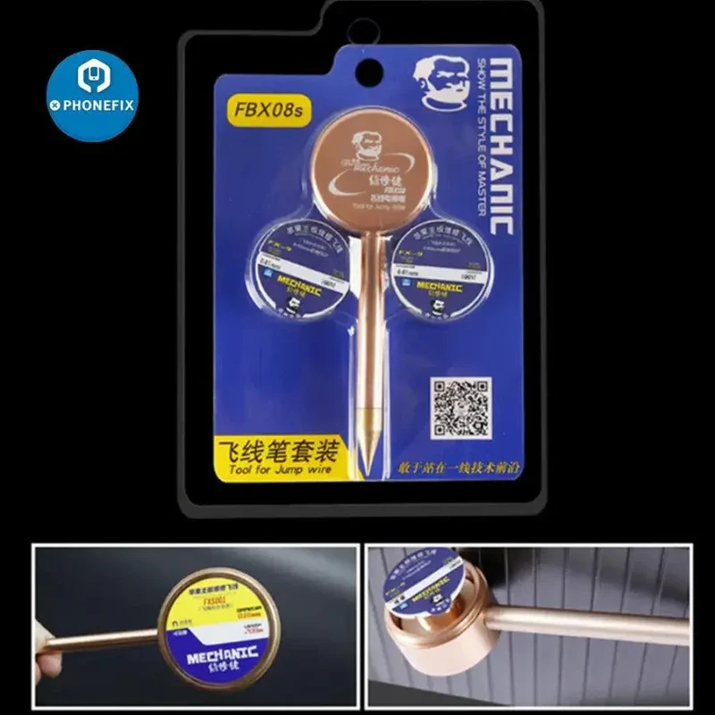 Stylo spécial pour ligne de vol mécanique FBX08s, 0.01 mm, empreintes digitales