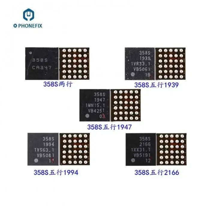 Circuit intégré de charge USB 358S SM5414 pour réparation OPPO Meizu